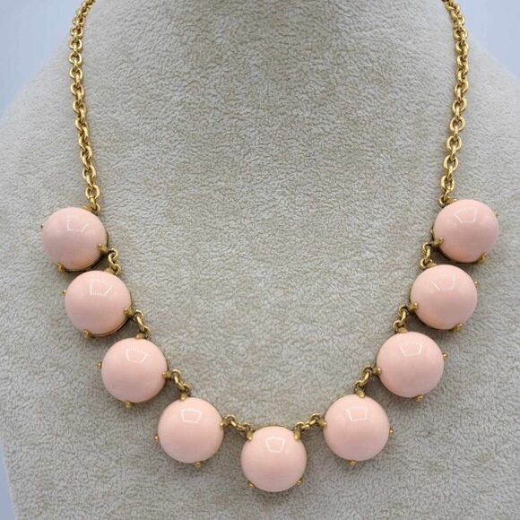 J Crew Pink Bubble Necklace NWOT!  NEW! - Picture 8 of 9
